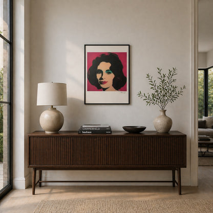 Andy Warhol Liz Taylor Litografia Arches 300gsm 42x59 cm