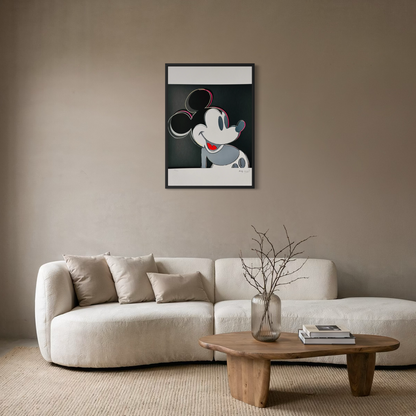 Andy Warhol Topolino Litografia Arches 300gsm 42x59 cm
