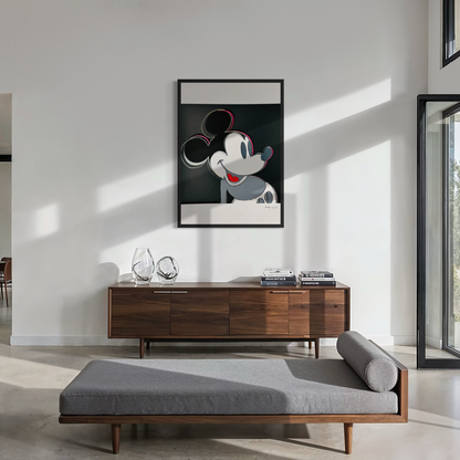 Andy Warhol Topolino Litografia Arches 300gsm 42x59 cm