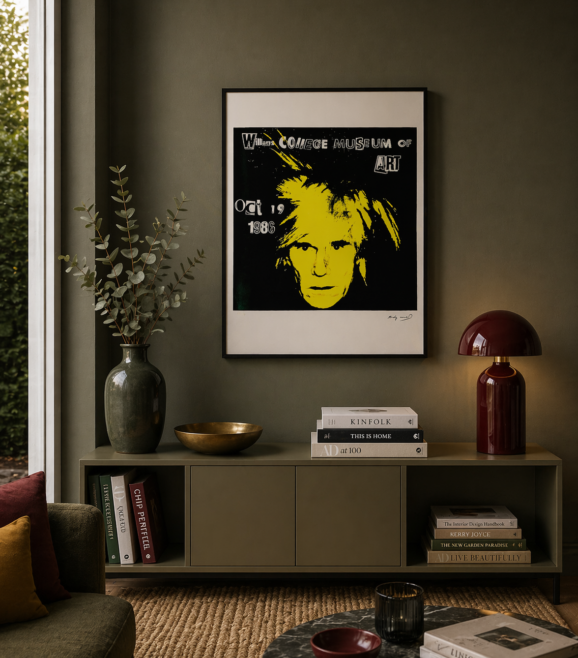 Andy Warhol Autoritratto Litografia Arches 300gsm 42x59 cm