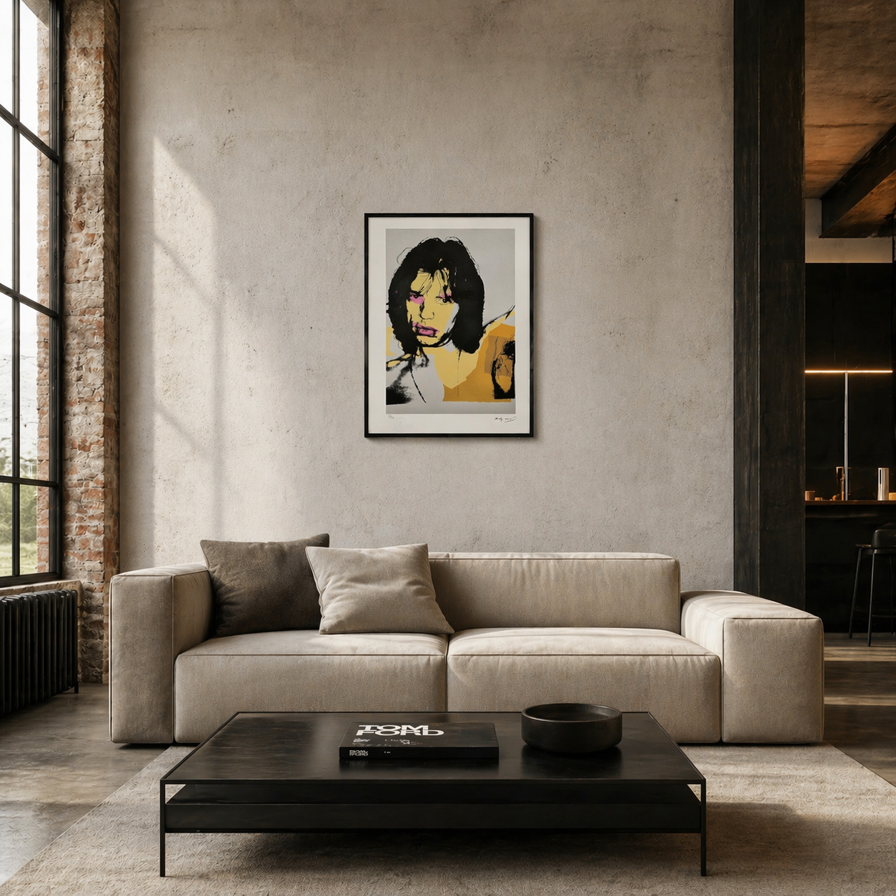 Andy Warhol Mick Jagger (FS II.141, 1975) Litografia Arches 300gsm 42x59 cm
