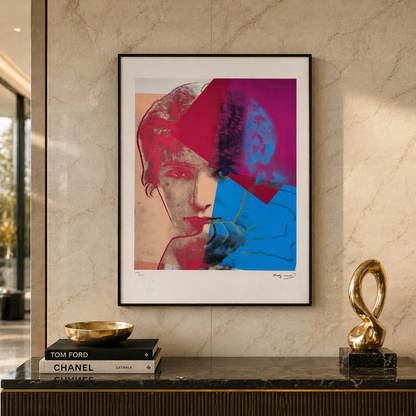 Andy Warhol Sarah Bernhardt Litografia Arches 300gsm 42x59 cm