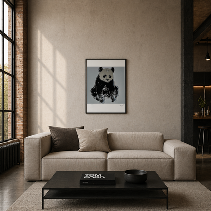 Andy Warhol Panda (Animali) Litografia Arches 300gsm 42x59 cm