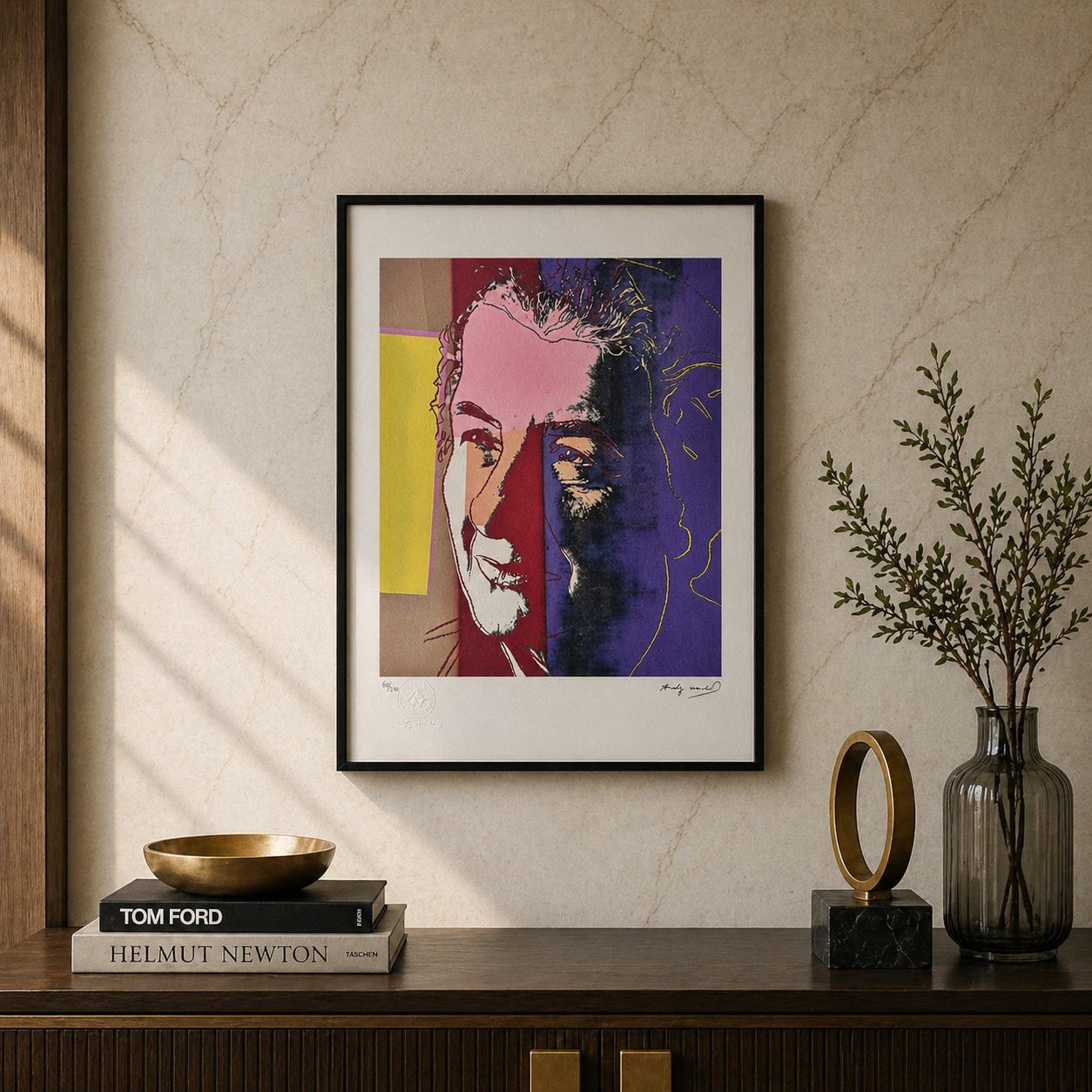 Andy Warhol Golda Meir Litografia Arches 300gsm 42x59 cm