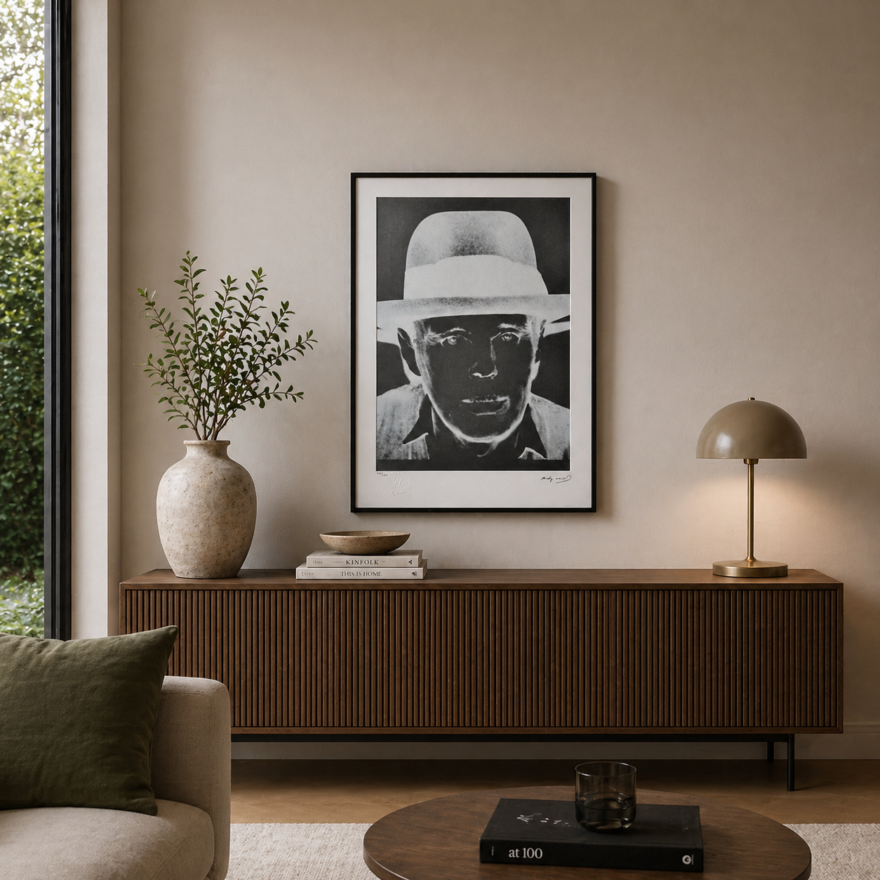 Andy Warhol Joseph Beuys Litografia Arches 300gsm 42x59 cm