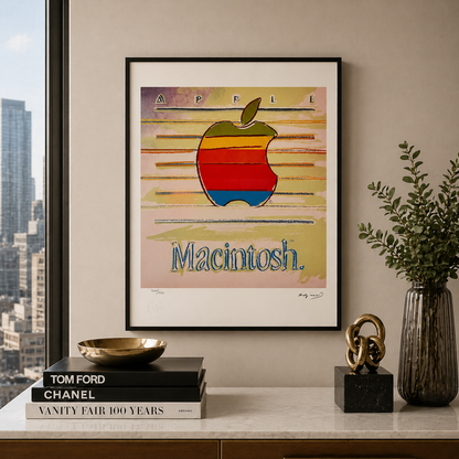 Andy Warhol Apple Litografia Archi 300gsm 42x59 cm