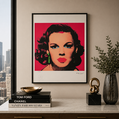 Andy Warhol Judy Garland Litografia Arches 300gsm 42x59 cm