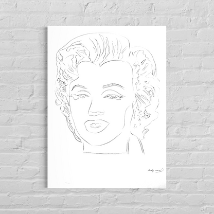 Andy Warhol Marilyn Monroe Litografia Arches 300gsm 42x59 cm