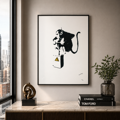 Banksy Detonate Litografia Archi 300gsm 42x59 cm