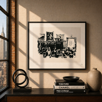 Litografia Banksy Morons Arches 300gsm 42x59 cm