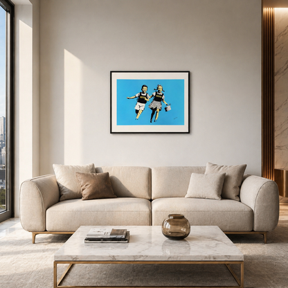 Archi litografia per bambini Banksy Police 300 g/mq 42x59 cm