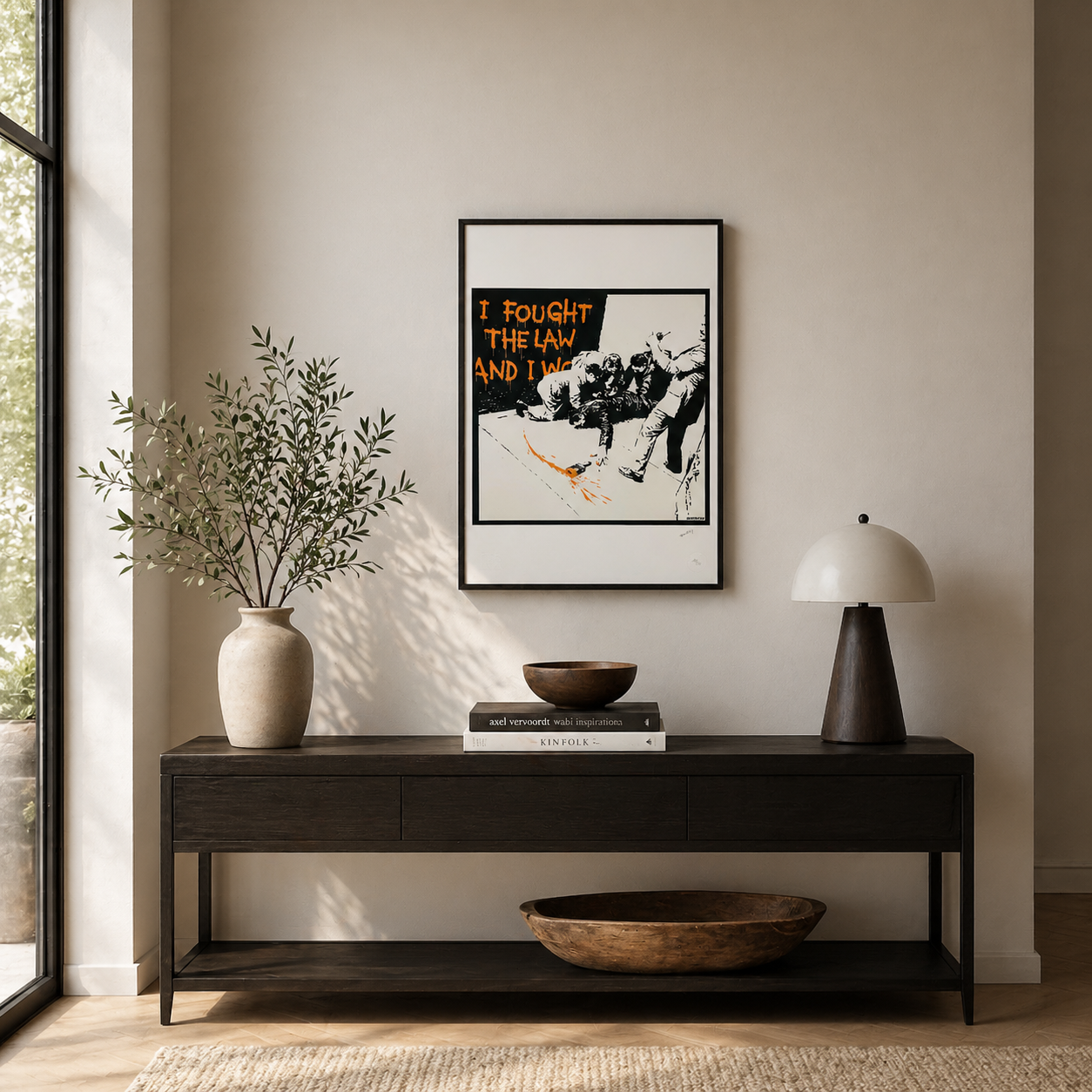 Litografia Banksy HMV Archi 300gsm 42x59 cm