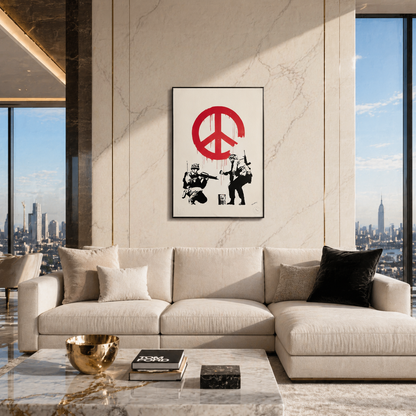 Banksy CND Soldiers Litografia Arches 300gsm 42x59 cm