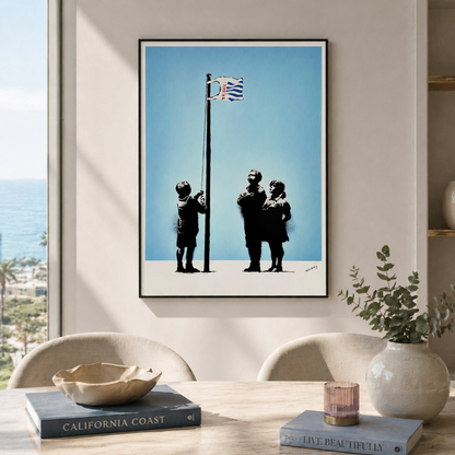 Banksy Very Little Helps Litografia Arches 300gsm 42x59 cm