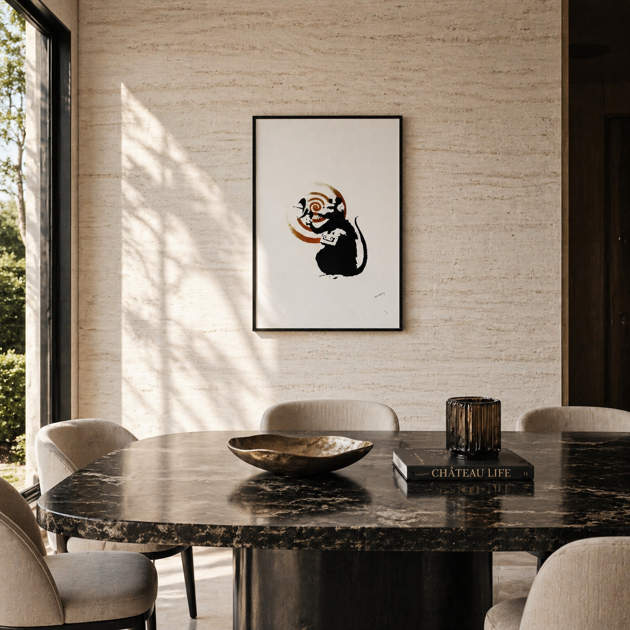 Banksy Radar Rat Litografia Archi 300gsm 42x59 cm