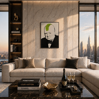 Archi litografia Banksy Turf War 300 gsm 42x59 cm