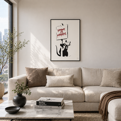 Banksy Why I'm Worthless Litografia Archi 300gsm 42x59 cm
