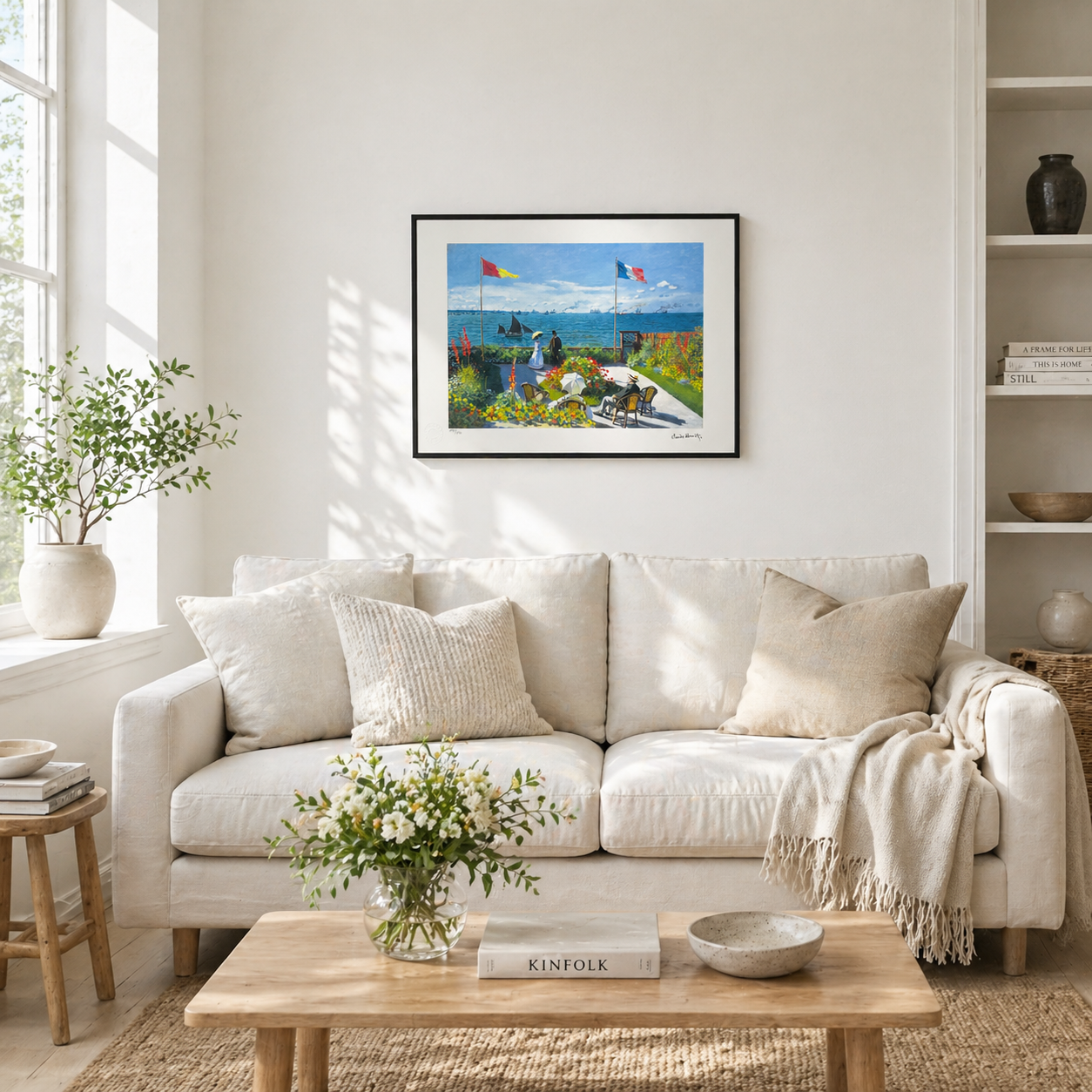 Claude Monet – 'Terrazza di Saint-Adresse' – Edizione limitata e numerata