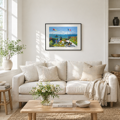 Claude Monet – 'Terrazza di Saint-Adresse' – Edizione limitata e numerata
