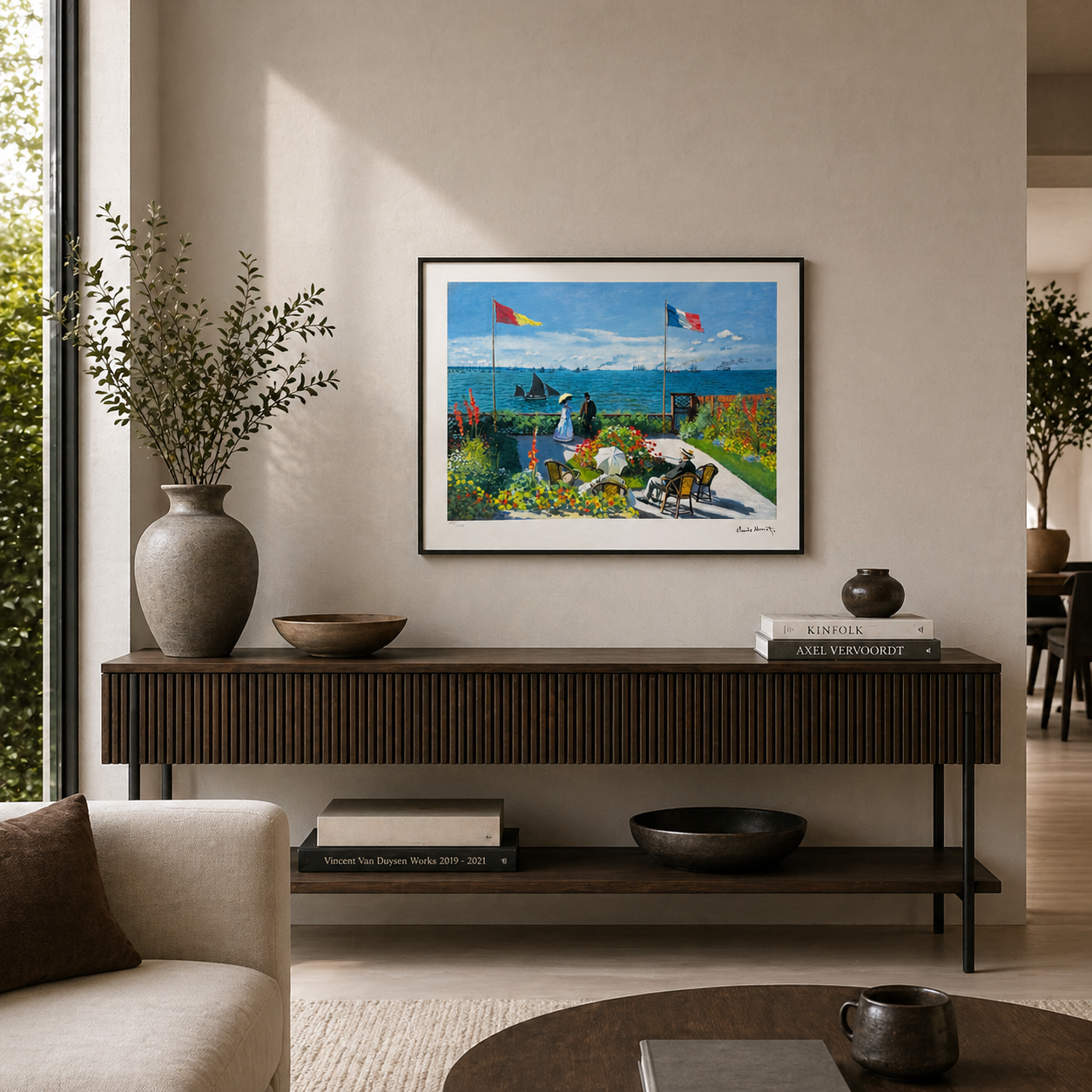Claude Monet – 'Terrazza di Saint-Adresse' – Edizione limitata e numerata