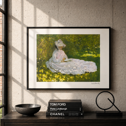 Claude Monet Tempo di Primavera Litografia Archi 300gsm 42x59 cm