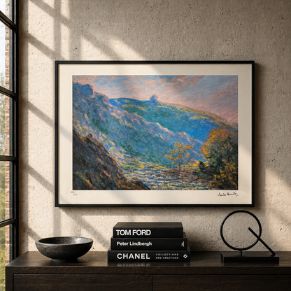 Claude Monet Sole sulla piccola Creuse Litografia Archi 300 g/m² 42x59 cm