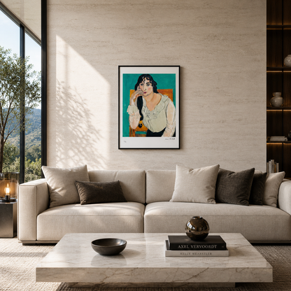 Henri Matisse La litografia italiana Lorette su archi 300 g/m² 42x59 cm
