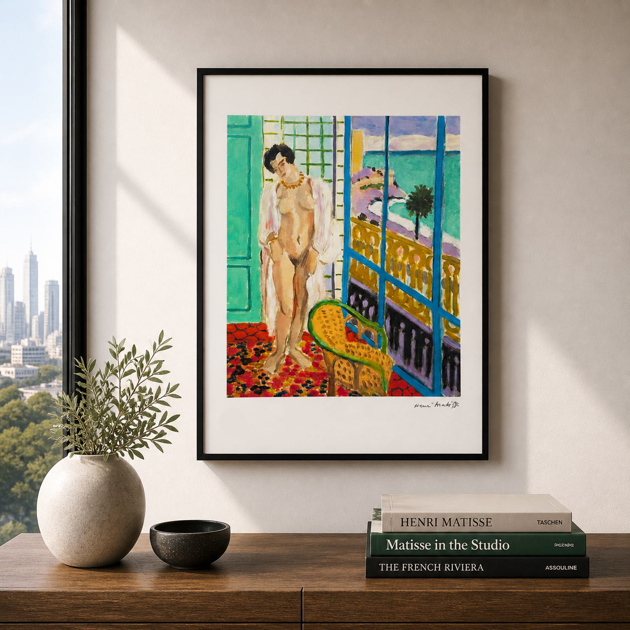 Henri Matisse Nudo alla finestra Litografia su archi carta da 300 g/m² 42x59 cm