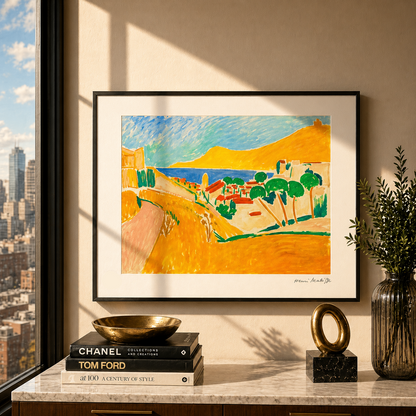 Henri Matisse Collioure in agosto Litografia su archi 300 g/m² 42x59 cm