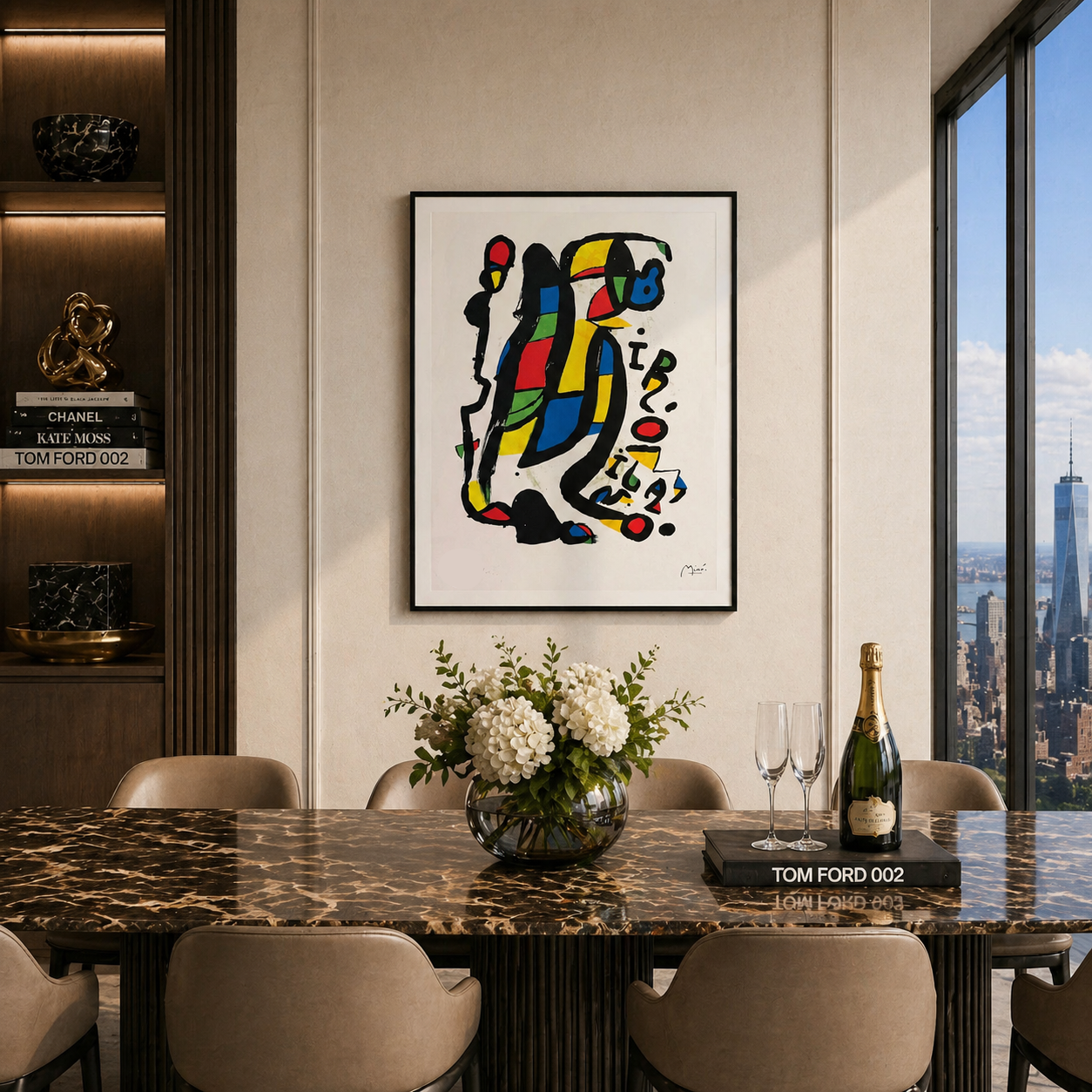 Joan Miró figura in piediLitografia Arches 300gsm 42x59 cm