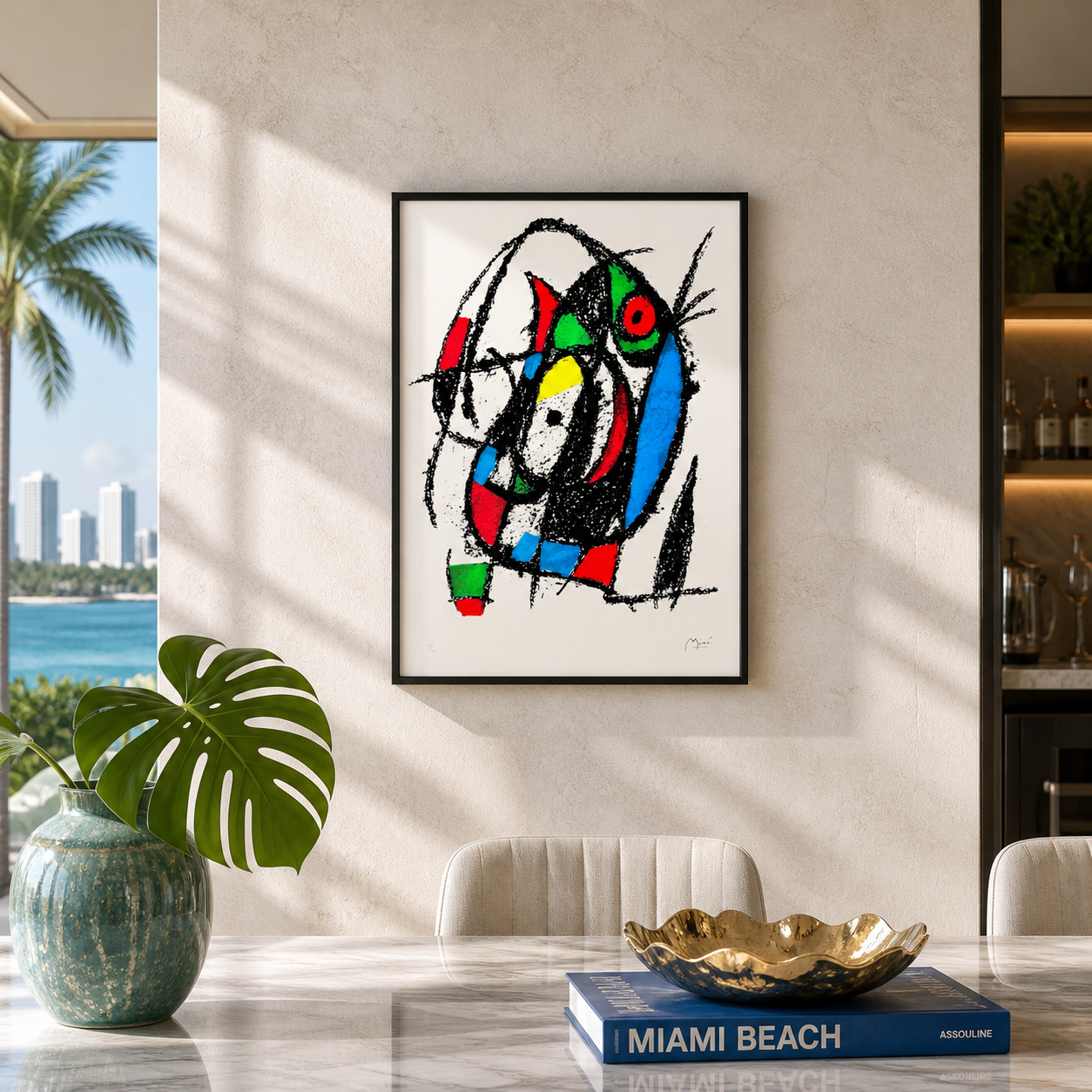 Joan Miró – 'Sans titre (composizione del cerchio centrale)' – Edizione limitata