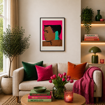 Andy Warhol Muhammad Ali (F. & S. II.179) Litografia Arches 300gsm 42x59 cm
