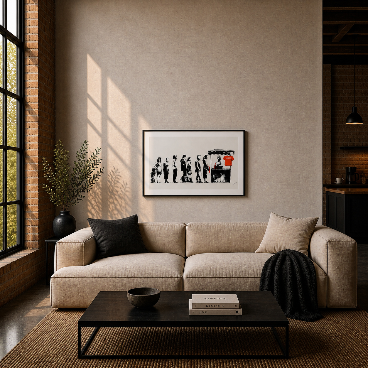 Banksy Festival Litografia Archi 300gsm 42x59 cm