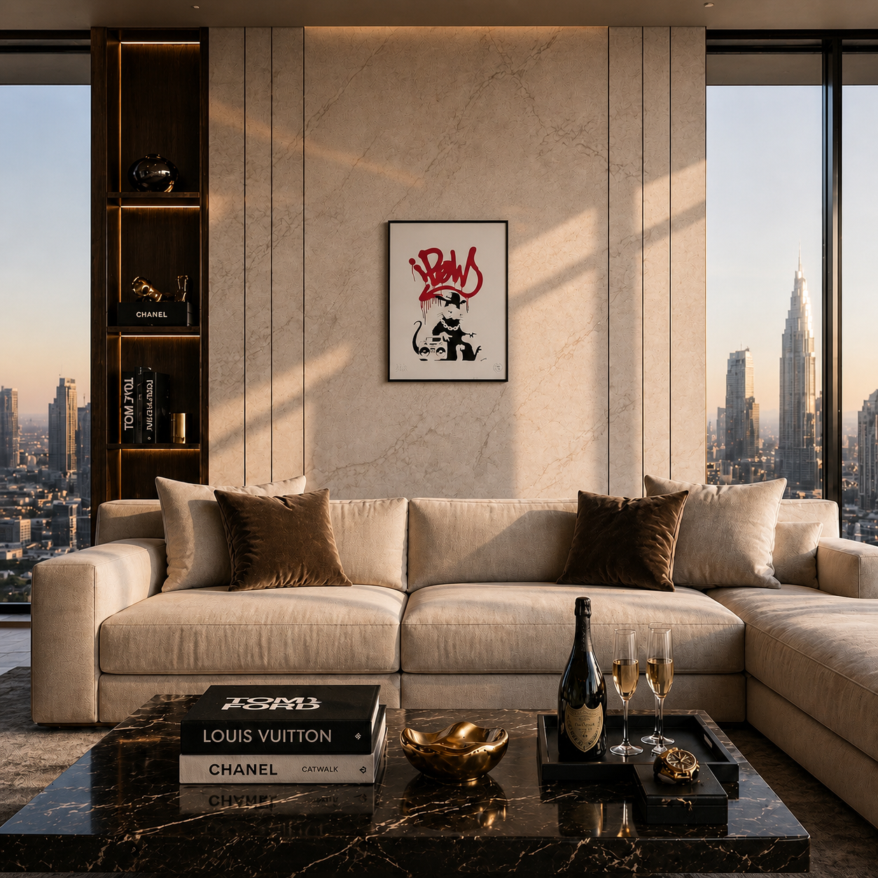 BANKSY Ratpow Litografia Archi 300gsm 42x59 cm