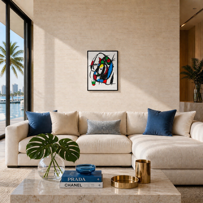 Joan Miró – 'Sans titre (composizione del cerchio centrale)' – Edizione limitata