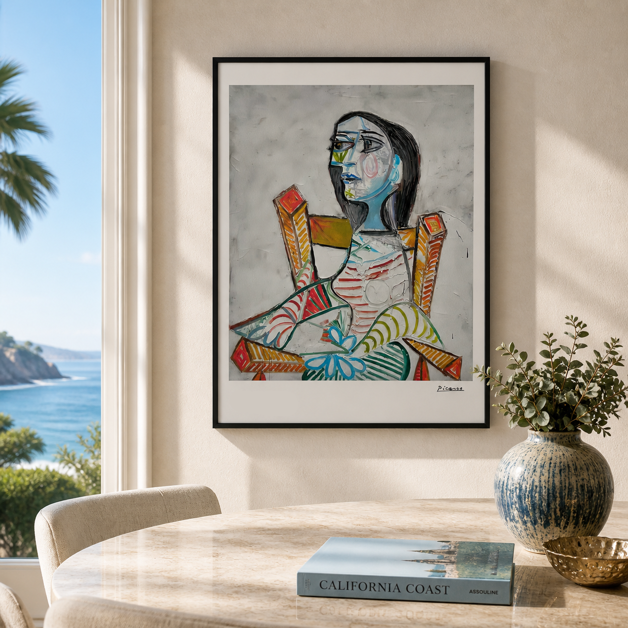 Pablo Picasso Ritratto di donna 1938 Litografia Archi 300 g/m² 42x59 cm
