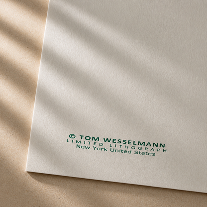 Tom Wesselmann Lulu Litografia Arches 300gsm 42x59 cm