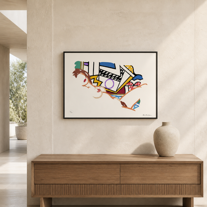 Tom Wesselmann Monica Nuda con Lichtenstein Litografia Archi 300 g/m² 42x59 cm