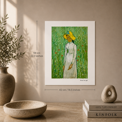 Vincent van Gogh – 'Ragazza in bianco' – Edizione limitata e numerata