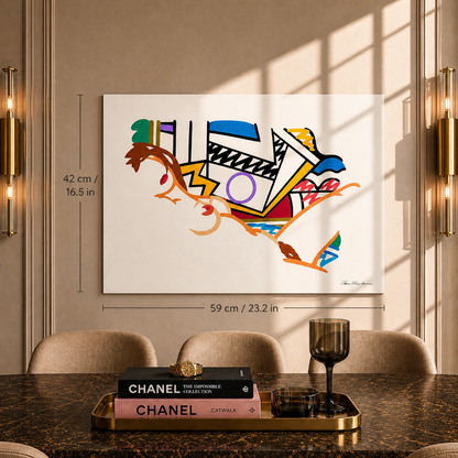 Tom Wesselmann Monica Nuda con Lichtenstein Litografia Archi 300 g/m² 42x59 cm