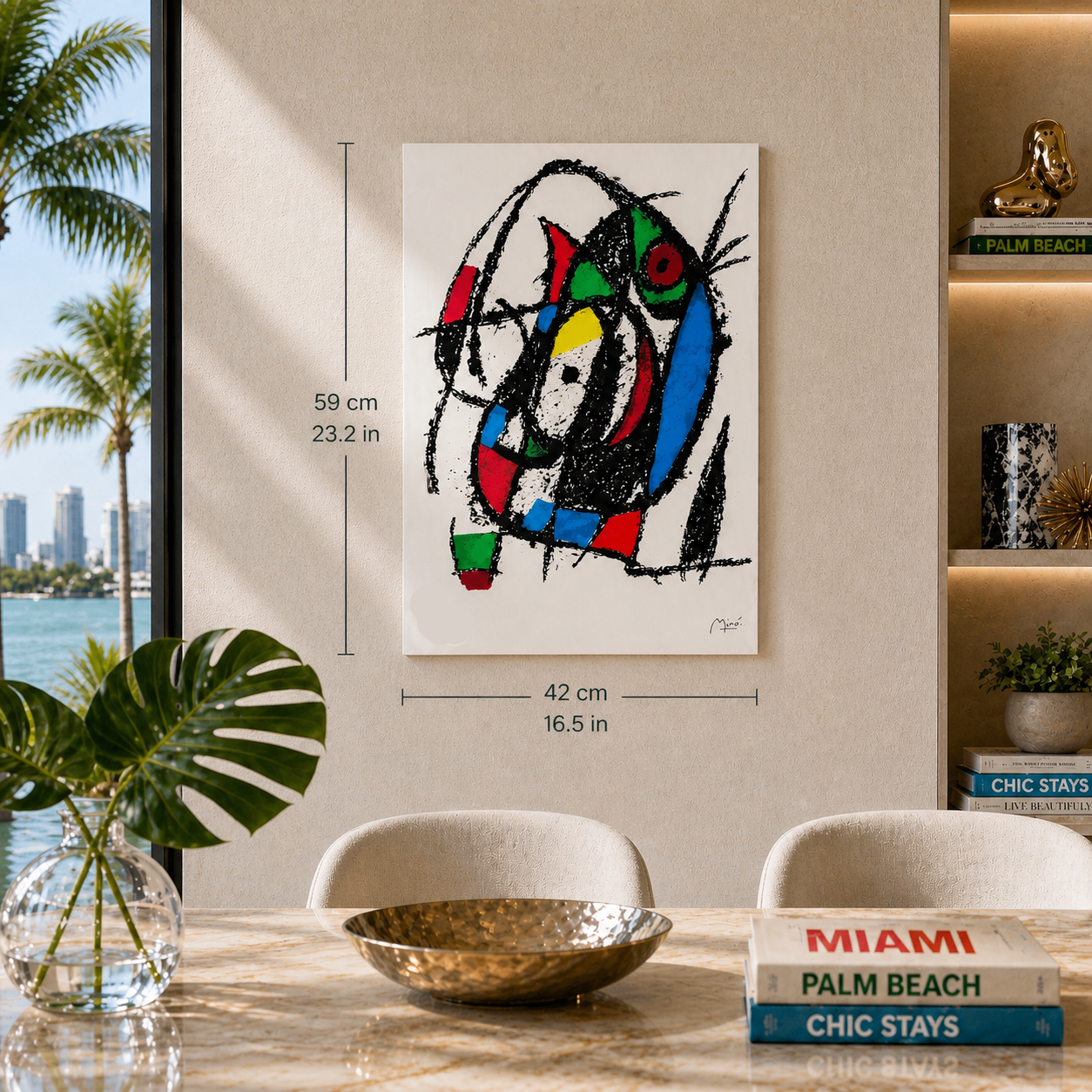 Joan Miró – 'Sans titre (composizione del cerchio centrale)' – Edizione limitata