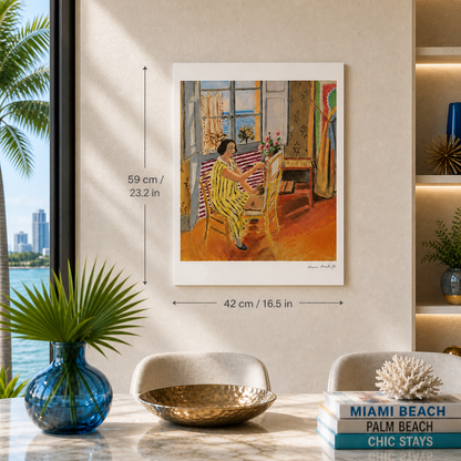 Henri Matisse La sessione mattutina Litografia su Arches carta 300 g/m² 42x59 cm