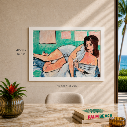 Henri Matisse Nudo in accappatoio Litografia su Archi 300gsm 42x59 cm