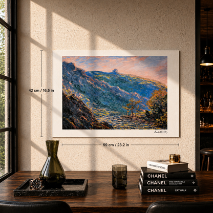 Claude Monet Sole sulla piccola Creuse Litografia Archi 300 g/m² 42x59 cm