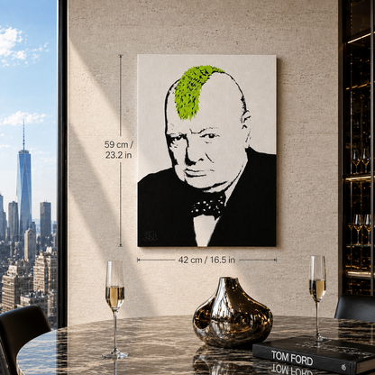 Archi litografia Banksy Turf War 300 gsm 42x59 cm