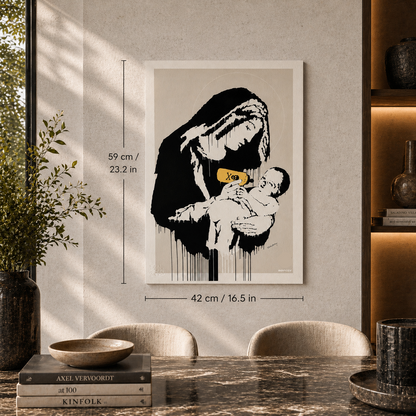 Banksy Toxic Mary Litografia Archi 300gsm 42x59 cm