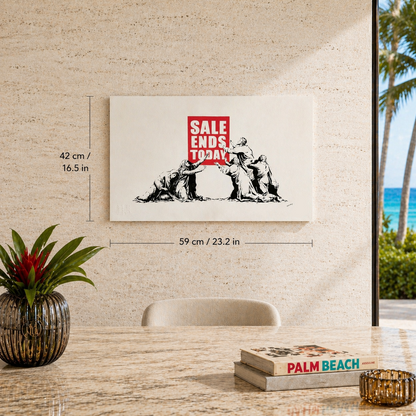 L'offerta Banksy termina oggi Litografia Arches 300gsm 42x59 cm