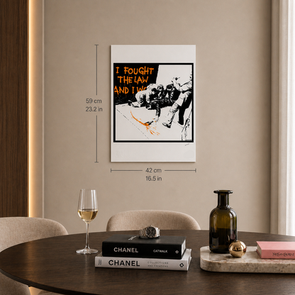 Litografia Banksy HMV Archi 300gsm 42x59 cm