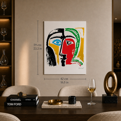 Andy Warhol Picasso Litografia Archi 300gsm 42x59 cm