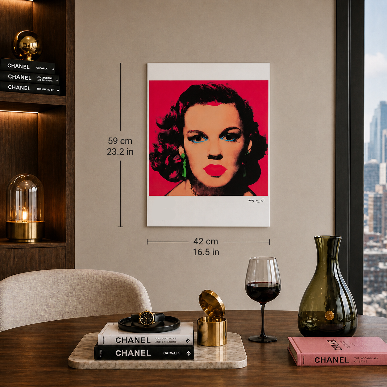 Andy Warhol Judy Garland Litografia Arches 300gsm 42x59 cm